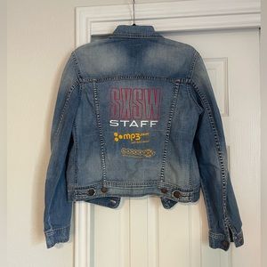 Vintage SXSW Staff Jean Jacket